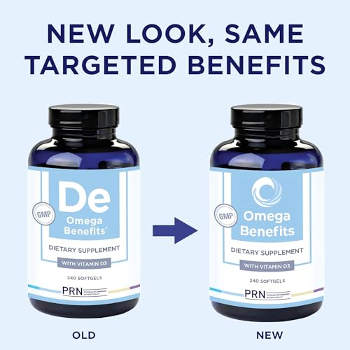 PRN Omega 3 Supplement - 240 Softgels, 60-Day Supply - Fish Oil Omega 3 Supplements with 1680 mg EPA & 560 mg DHA - rTG Omega-3 + Vitamin D for Skin, Joint, Brain, Eye & Heart Health - Thumbnail 2