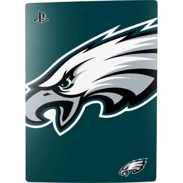 Skinit Decal Gaming Skin Compatible with PS5 Bundle - Officially Licensed NFL Philadelphia Eagles Large Logo Design