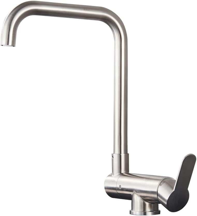 Robinet mitigeur de cuisine à fenêtre basse pour évier de ferme