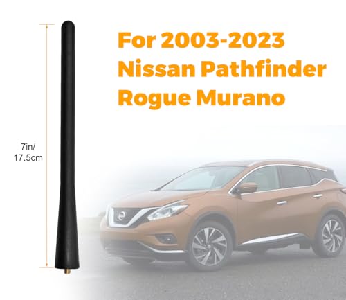 Image of Antennas for Nissan Pathfinder (2003-2023) 7 Inch Rubber Antenna Replacement Car Wash-Proof Radio Antenna Truck Antenna Nissan Pathfinder Accessories