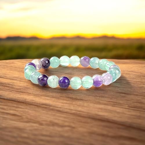 Image of Certified Crystal Bracelet | 8mm Beads | Stretchable Healing Bracelet | Bracelets for Men and Women |