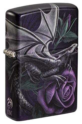 Zippo encendedor Anne Stokes Dragon with Rose 540 Color miniatura 1
