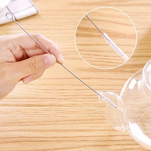 10 Stück Reinigungsbürsten Set Klein Flaschenbürste für Reinigung Reinigungspinsel Set Strohhalm Bürste Schlauchbürsten… – Bild 4