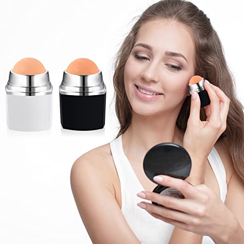 2 Stücke Oil Absorbing Face Roller set with 2 Stücke Ölabsorbierender Ersatzkugel Ölabsorbierender Gesichtsroller… - Image 8