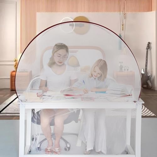 Maille d'été pour bureau haut de gamme : baldaquin de protection transparent