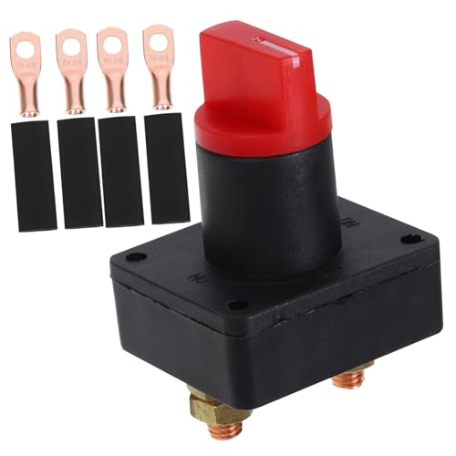 CHILDWEET Battery Disconnect Switch 300a Car Battery Power Cut for Rv Yacht Boat Random