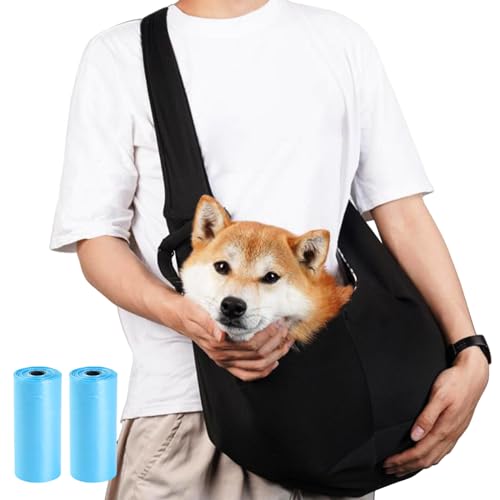 Borsa da Viaggio Trasportino per Cani e Gatti da 15 KG, Regolabile Traspirante per Passeggiate e Viaggi All'aperto