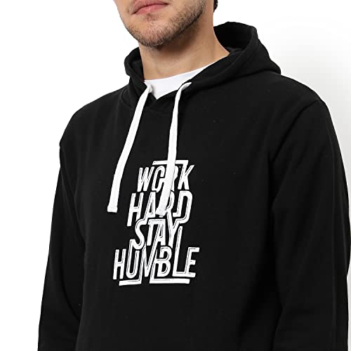 Image of CAHOOT Men's Printed Sweatshirt Regular Fit for Casual Wear | Full Sleeve | Cotton | Stylish Sweatshirt Crafted with Comfort Fit and High Performance for Everyday We