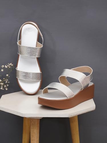 Image of TRYME Fabulous Platform Heel Sandals Perfect for Every Occasion, Elegant & Fancy Wedges Heels Sandals For Womens & Girls