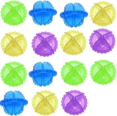Newvent Pack of 15 Washer Balls,Reusable Tangle-Free Eco-Friendly Laundry Scrubbing Balls,Solid Colorful Laundry Washing Balls Enhance Your Machine Cleaning Power (B0C33BR57B) Amazon Price History, Amazon Price Tracker