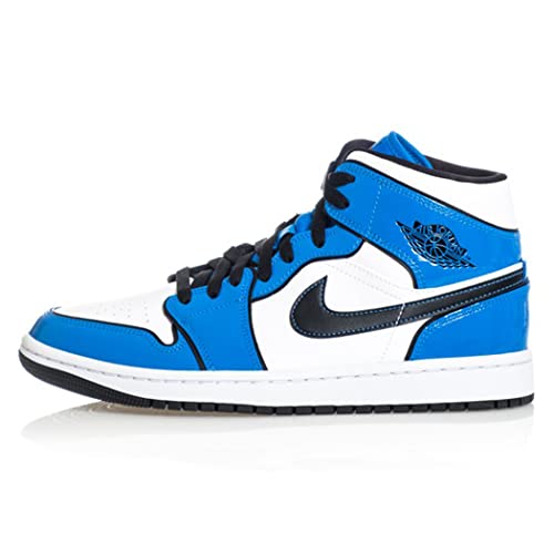 Image of Jordan Mens Air 1 Mid SE DD6834 402 Signal Blue - Size 8.5