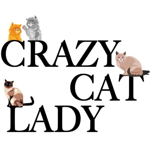 Taza grande de cerámica 15 oz Crazy Cat Lady miniatura 3