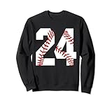 Photo Gallery #24 baseball lover twenty-four player baseball mom maglia felpa Photo Gallery #24 baseball lover twenty-four player baseball mom maglia felpa