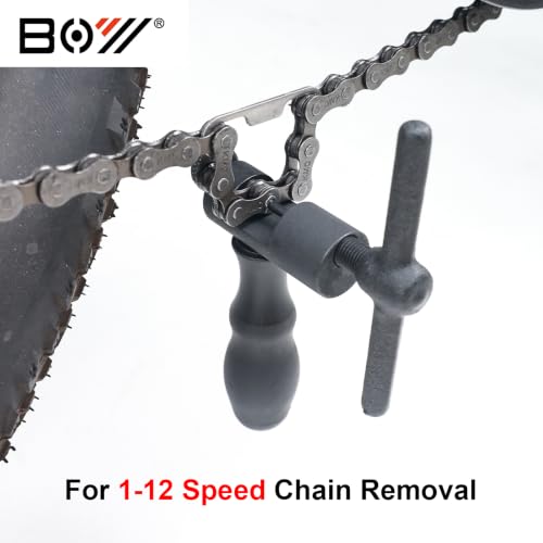 Image of Universal Bike Chain Tool Kit with Bike Breaker, Main Chain Link Pliers, Chain Checker, Chain Link, for Road MTB Bike 1-12 Speed Chain