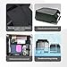 CDEFG Center Console Organizer Tray for 2022 2023 2024 Acura MDX Armrest Tray Storage Box Secondary Insert Coin Container 2022-2024 Acura MDX Interior Accessories (Black Trim)
