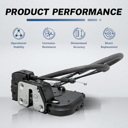 Image of KELOKE Door Latch Lock Actuator Compatible with Hyundai Santa Fe 2010 2011 2012 - Sport Utility, Front Left Driver Side, Replace# 813100W000 DLA1250