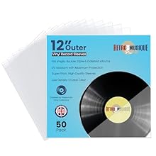 FITS ALL SORTS OF LP ALBUMS â€“ Our vinyl outer sleeves 12 inch are designed to fit Single, Double, Triple, and Gatefold Albums perfectly. With dimensions of 326 x 323mm, these record sleeves 12 inch provide a snug fit for all your 12 inch LPs, ensur...
