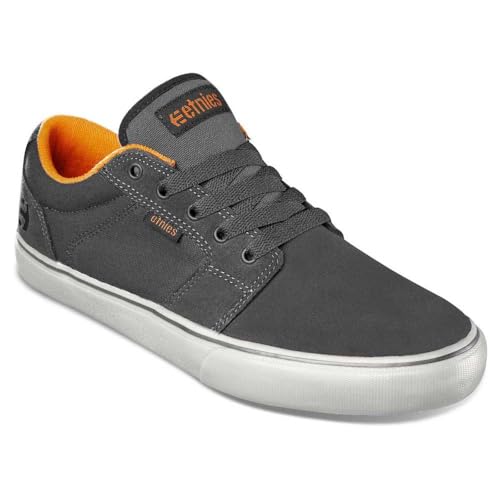 Image of Etnies Men's Barge Ls Dark Grey /Black /Orange 11