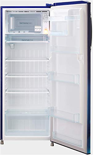 Image of LG 261 L 3 Star Direct-Cool Smart Inverter Compressor Single-Door Refrigerator (GL-B281BBCX, Blue Charm, Moist 'N' Fresh, 2023 Model)