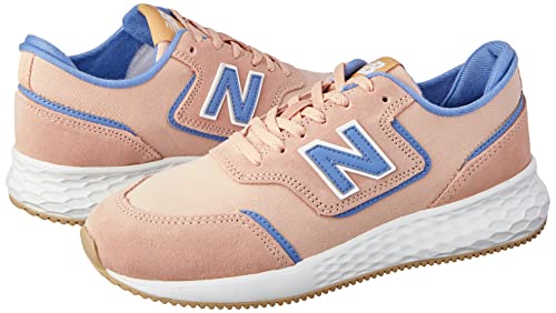 Tênis New Balance X70, Feminino, Rosa/Azul, 37