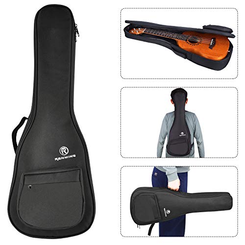 RAMING-Ukelele-Beginner-Kit-With-Ukele-Gig-Bag-Strap-Tuner-Nylon-String-Picks-Cloth-and-Ukulele-Manual-Mahogany-Ukalalee-Yukalalee