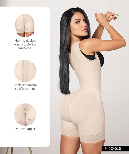 Image of Forma Tu Cuerpo,Fajas colombianas, Stage 2 Shapewear for Women Post Surgery,Tummy Tuck Lipo Compression Hourglass Body Shaper