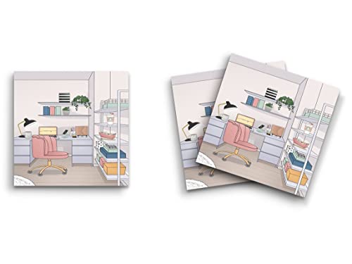 Notes adhésives amusantes style café pour égayer vos messages à la maison et au bureau
