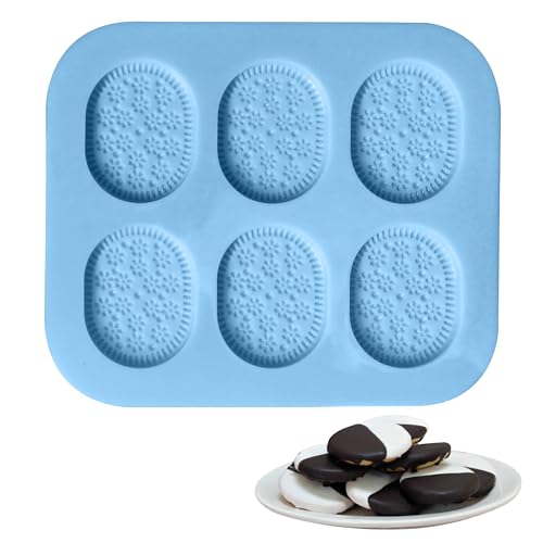 Image of MoldBerry Cookies Mould Ovel Shape Chocolate Mould for Biscuit Making Silicone Mould Handmade Resin Arts