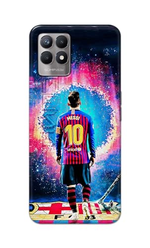 Image of Printed Hard Back Cover for Realme 8i Back Cover (Famous Football Player -J1) -190724(EA)