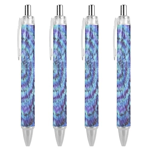 Bolígrafos psicodélicos de diseño: punta fina retráctil 0.5 mm de alta fluidez
