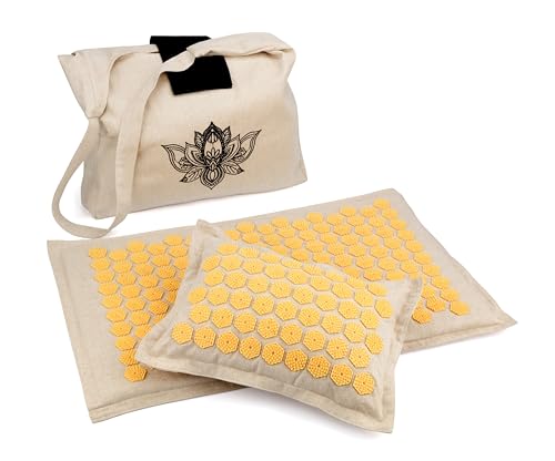 Medivon Gaia PRO Kupressurmatte Set zur Erholung und Entspannung