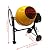 INTSUPERMAI Cement Mixer Concrete Mortar Drum Electric Concrete Cement Mixer Machine Portable Concrete Cement Mixing Tool Concrete Mixer with Wheels 180L(6.36 cu.ft) 110V
