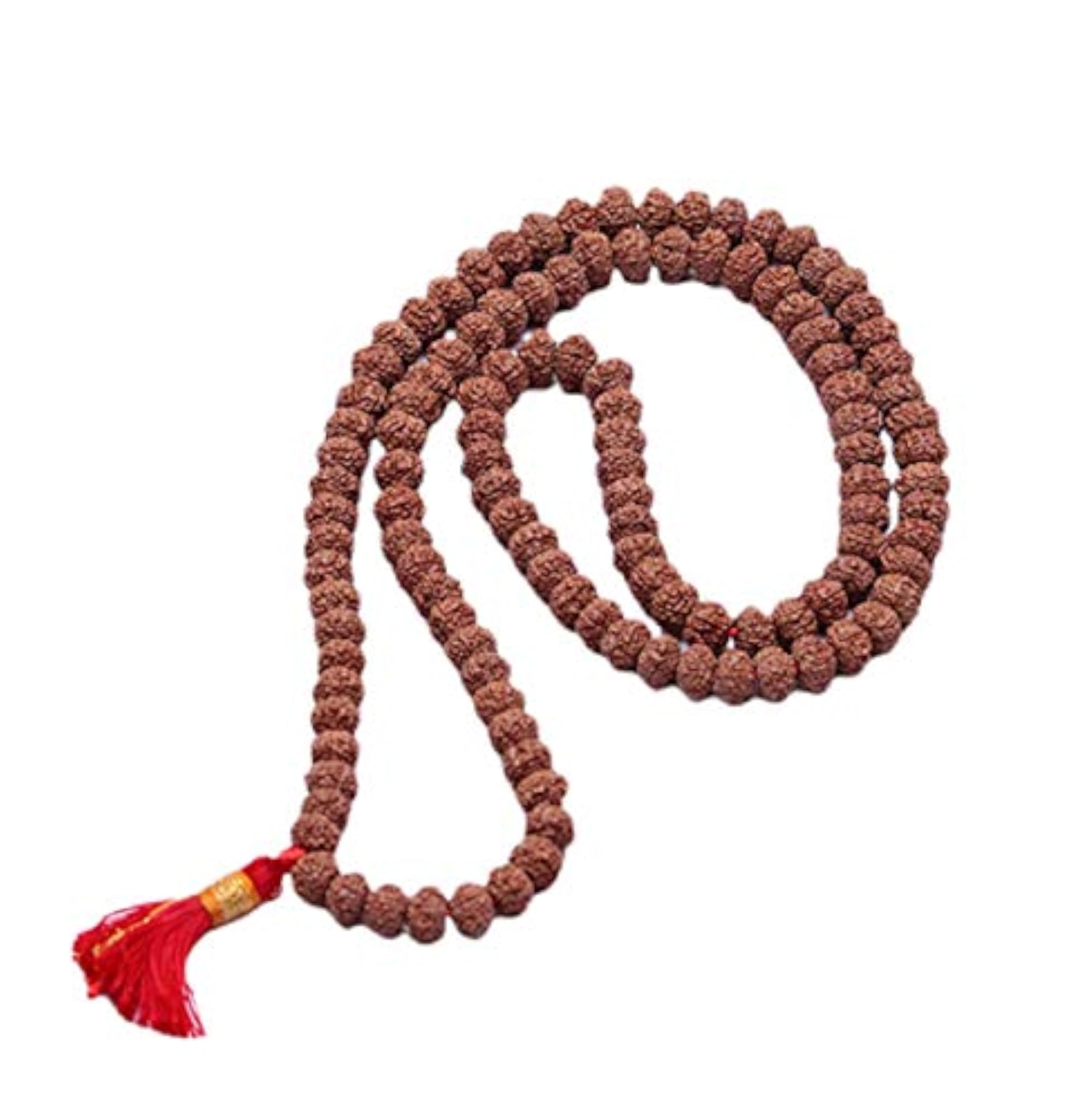 Nine Faced Rudraksha Mala with Lab Certificate, Spiritual Gift