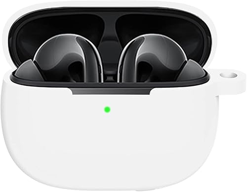 Miniatura 9 de Funda de silicona suave para Xiaomi FlipBuds Pro, funda absorbente de golpes, accesorios con llavero para hombres, adolescentes, niños, niñas,