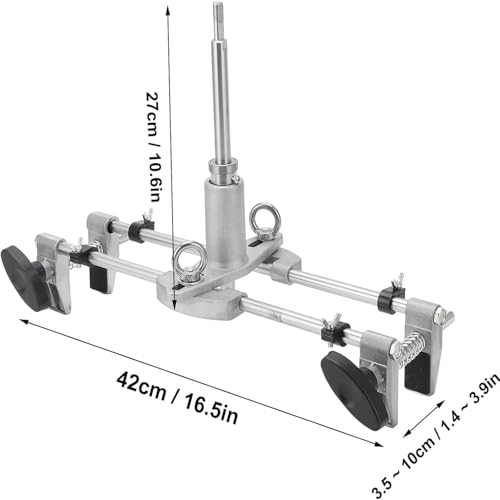 Otwornica do cięcia drewna i metalu, grubość 35-100 mm, głębokość 130 mm, długość 430 mm, niezbędne narzędzie dla wykonawców i projektów DIY