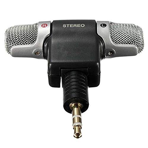 Stereo Mini-microfoon, MD/DAT Digitale Media-microfoon, 3,5 Mm Vergulde Plug-aansluiting, 0~90 Graden Verstelbaar, voor Pc/tablet/laptop/recorder