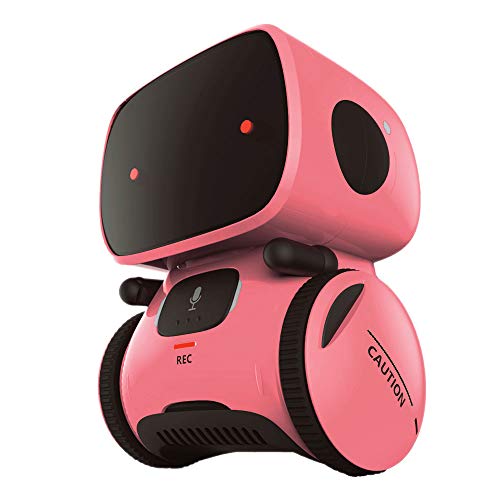 YINGTESI Robot Toys for Girls,Educational Stem Robotics Toys for Kids,Sing,Dance,Repeating, Speech Recognition and Voice Recording,Gift for Kids Age 3+ â€¦