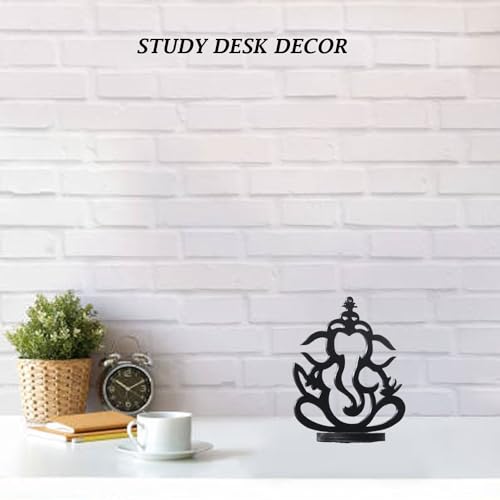 Image of Acrylic Car Dashboard God Idol - Elegant God Idols for Car Dashboard,Decorative God Statues for Vehicle Interior,Divine Presence Figurines,Enhancing Spiritual Ambience - Ganeshji,15 cm,10 cm