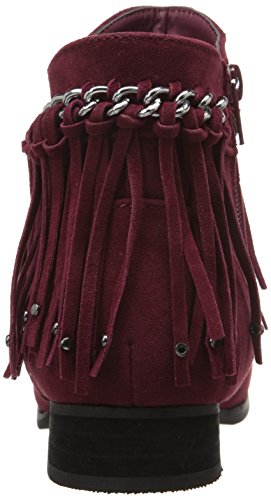 Jumping Jacks Girl's Sierra Western Boot, Cranberry Micro Suede, 33 EU(1-1.5 M US Little Kid)3