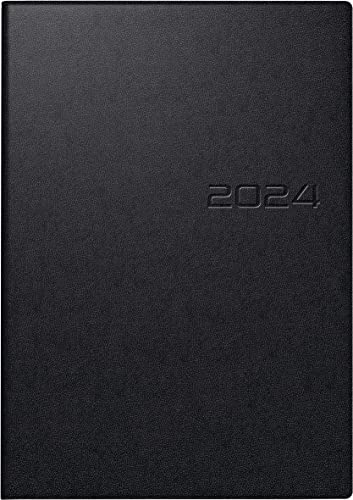 rido/idé Weekly calendar model studioplan 2024 2 pages = 1 week sheet size 16.8 x 24 cm black