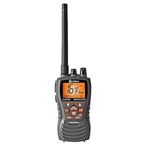Cobra MR HH350 FLT Handheld Floating VHF Radio – 6 Watt, Submersible, Noise Cancelling Mic, Backlit LCD Display, NOAA…