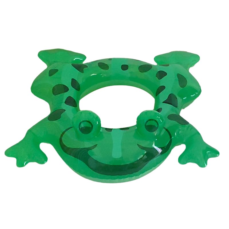 Amazon.co.jp: 空気注入式ポリ塩化ビニル製カエルのプールリング