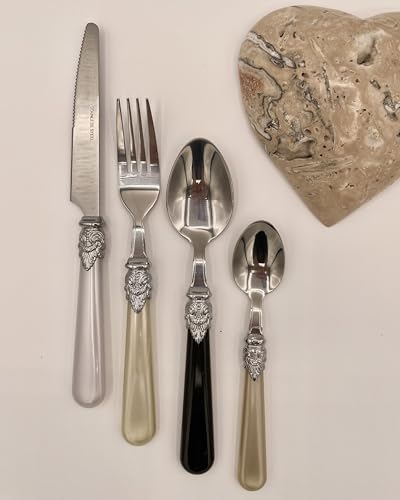 Image of Gypsy Color Glam Mix & Match Stainless Steel Flatware Collection, Set of 16