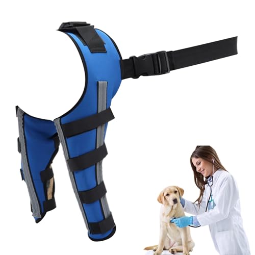 Kustimantu Rückenbandage für Hunde, Rückenstütze für Hunde, Fuß bis Hüfte gemeinsam, von Hüfte bis Hüfte, Schutz von Wunden, tragbar, für Haustiere