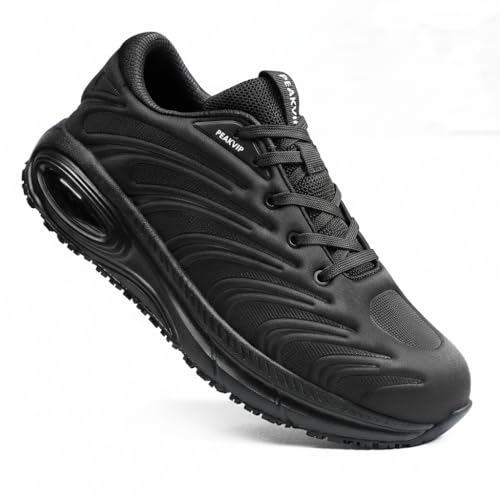 PEAKVIP Non-Slip Chef Safety Shoes