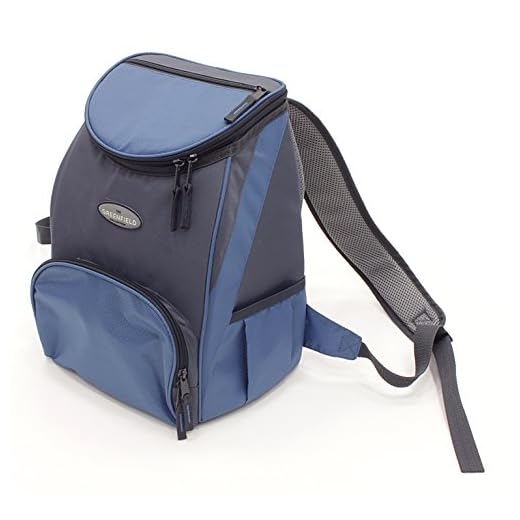 Greenfield Collection Deluxe - Mochila Nevera Liviana, Color Azul