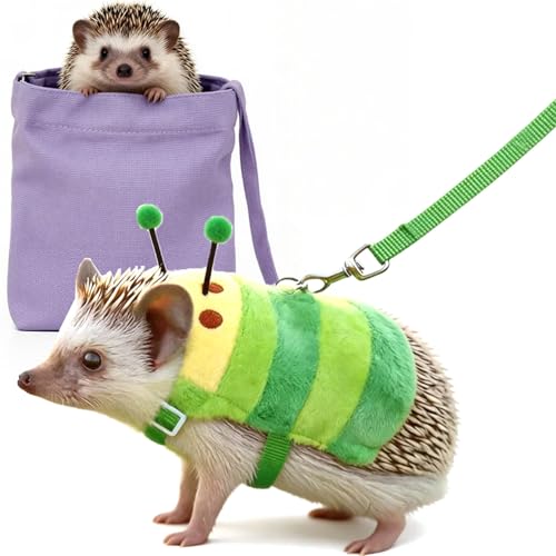 Hedgehog Leash And Harness With Carrying Bag