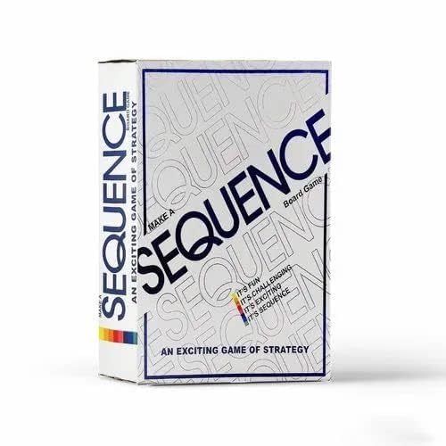 [BINZO World] Se-quence Board Game | Make 5 in a Row | Family Games for Adults and Kids | Board Game for Family (Pack of 1) (B0DDTP8PQH) Amazon Price History, Amazon Price Tracker