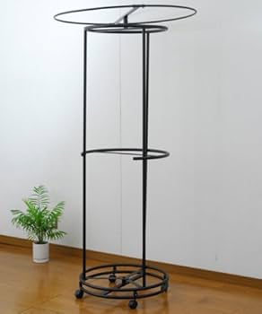 ＊恋々＊　冨士木工　回転式ハンガー　クローゼット　ブラック 恋々＊ 冨士木工 回転式ハンガー クローゼット ブラック 恋々＊ 冨士