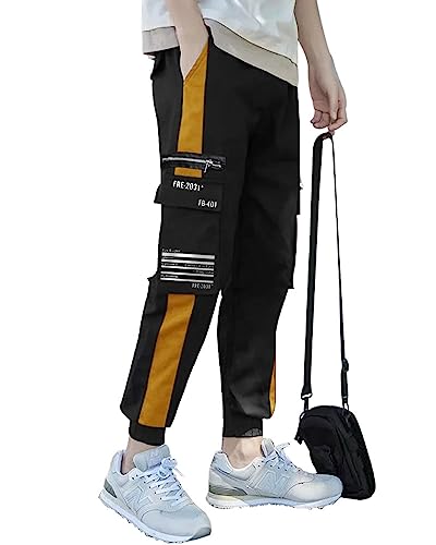 Image of EYEBOGLER Mens Regular Fit Colorbloack Trackpant
